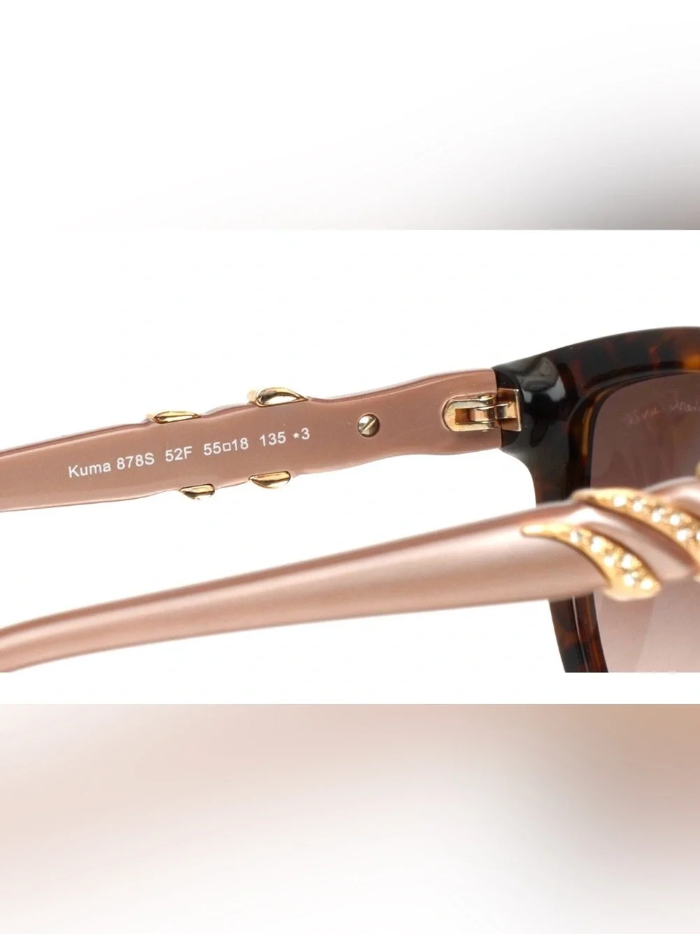 Roberto Cavalli 878S 52F Dark Havana sunglasses
